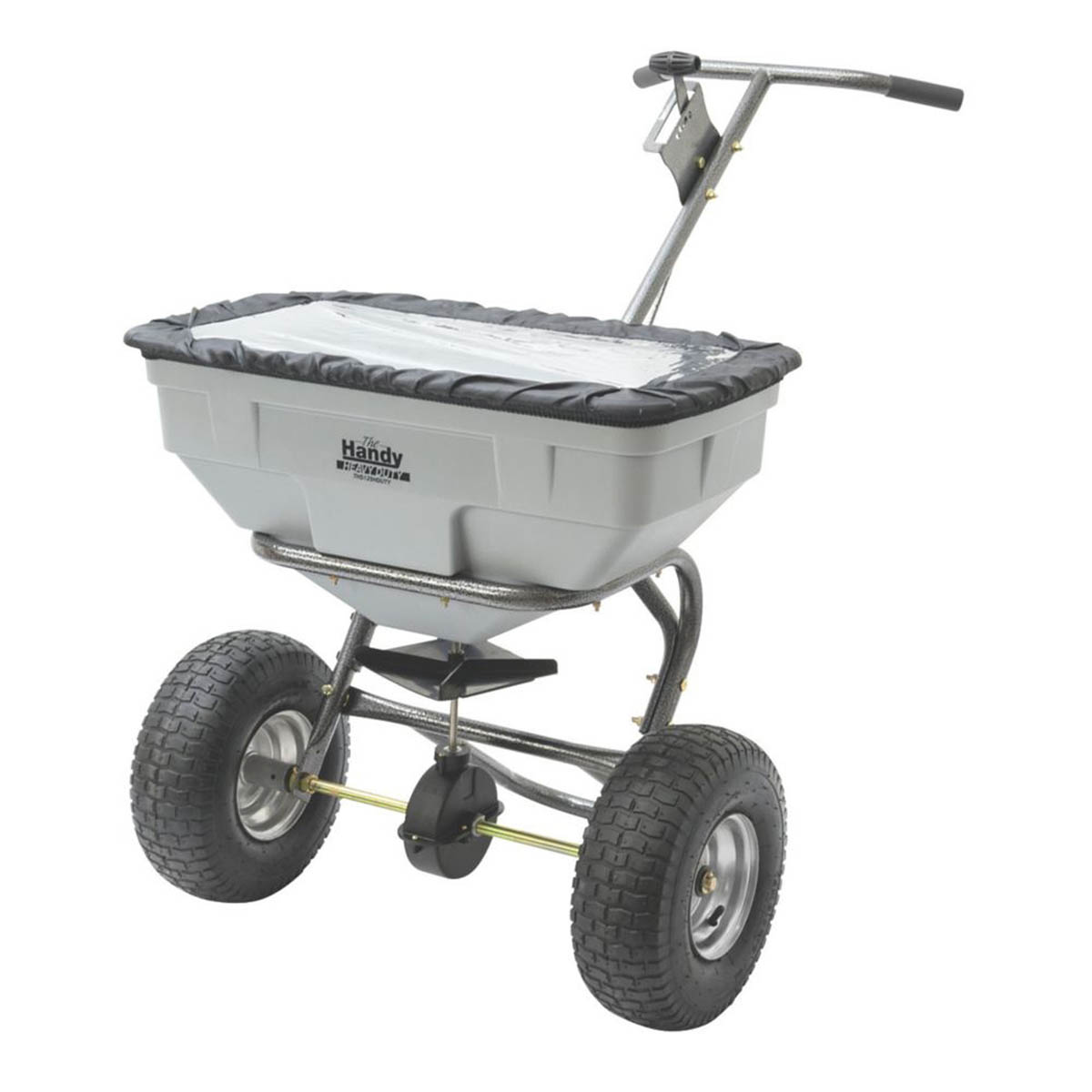 The Handy Garden Spreader Easy Build Wheeled Heavy Duty Manual Adjustable 57kg - Image 6
