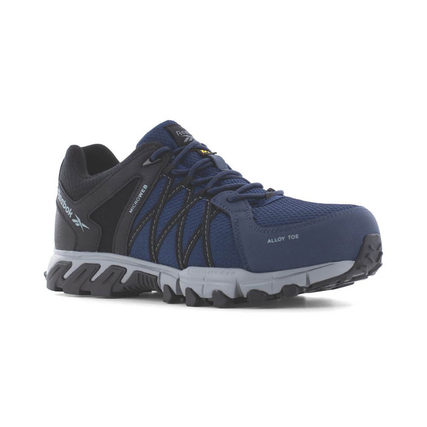 Reebok Safety Trainers Unisex Wide Fit Navy Work Boots Alloy Toe Size 10 - Image 1