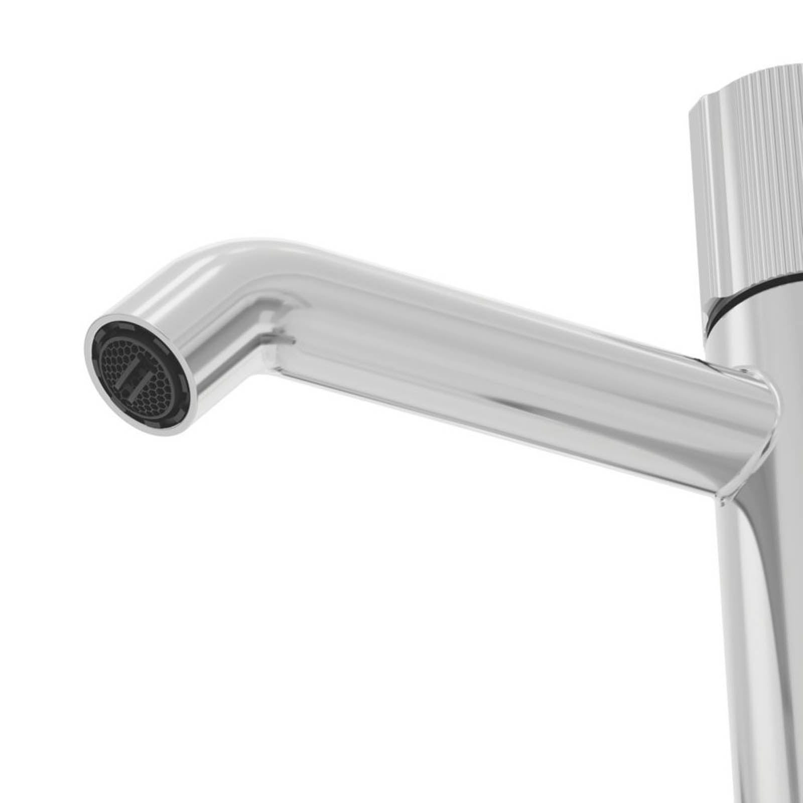 Swirl Gallen Chrome 192.6mm Standard Round Head Mono Basin Mixer Tap  With Waste - Image 5