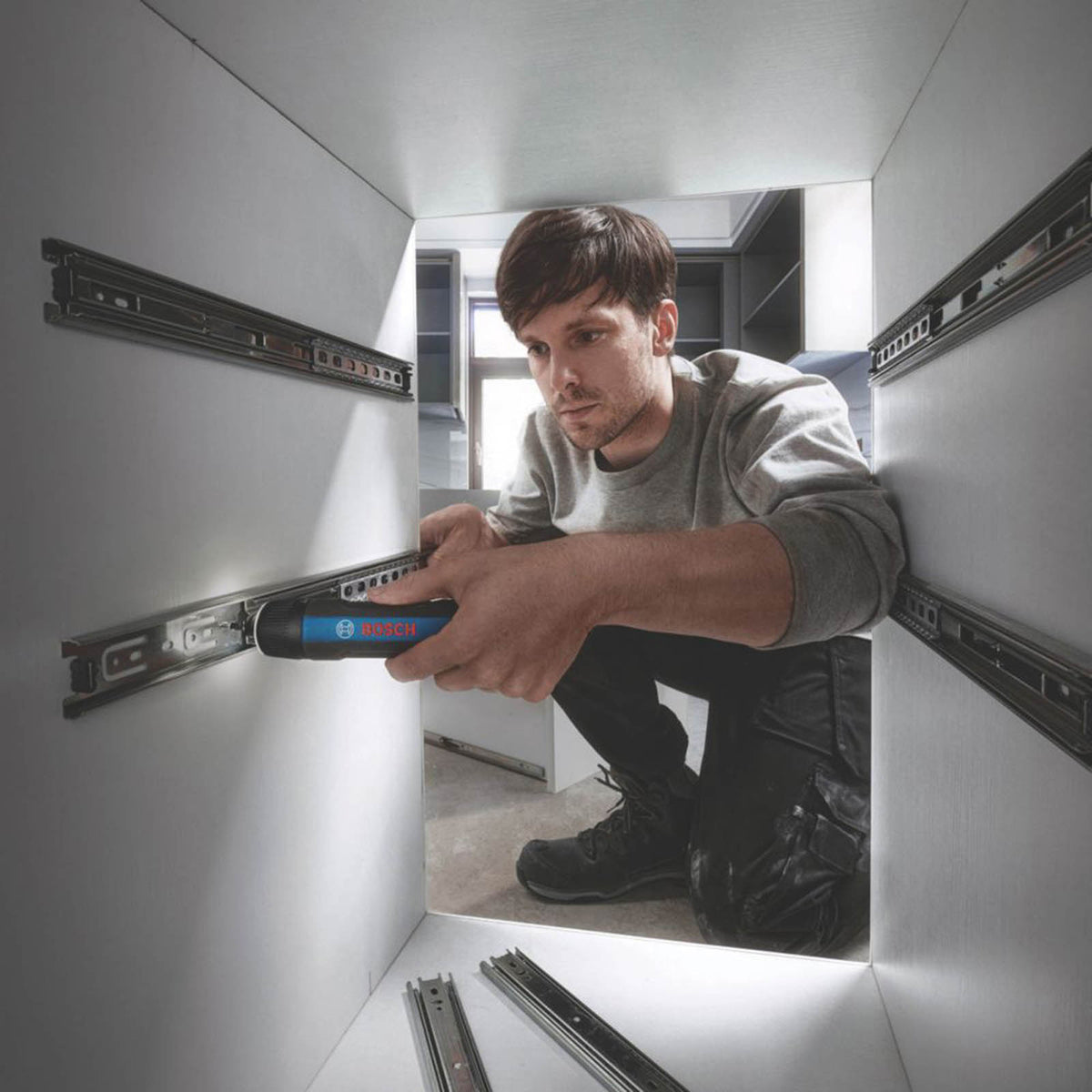 Bosch Go 3.6V Li-Ion AMPShare  Cordless Screwdriver - Bare - Image 5