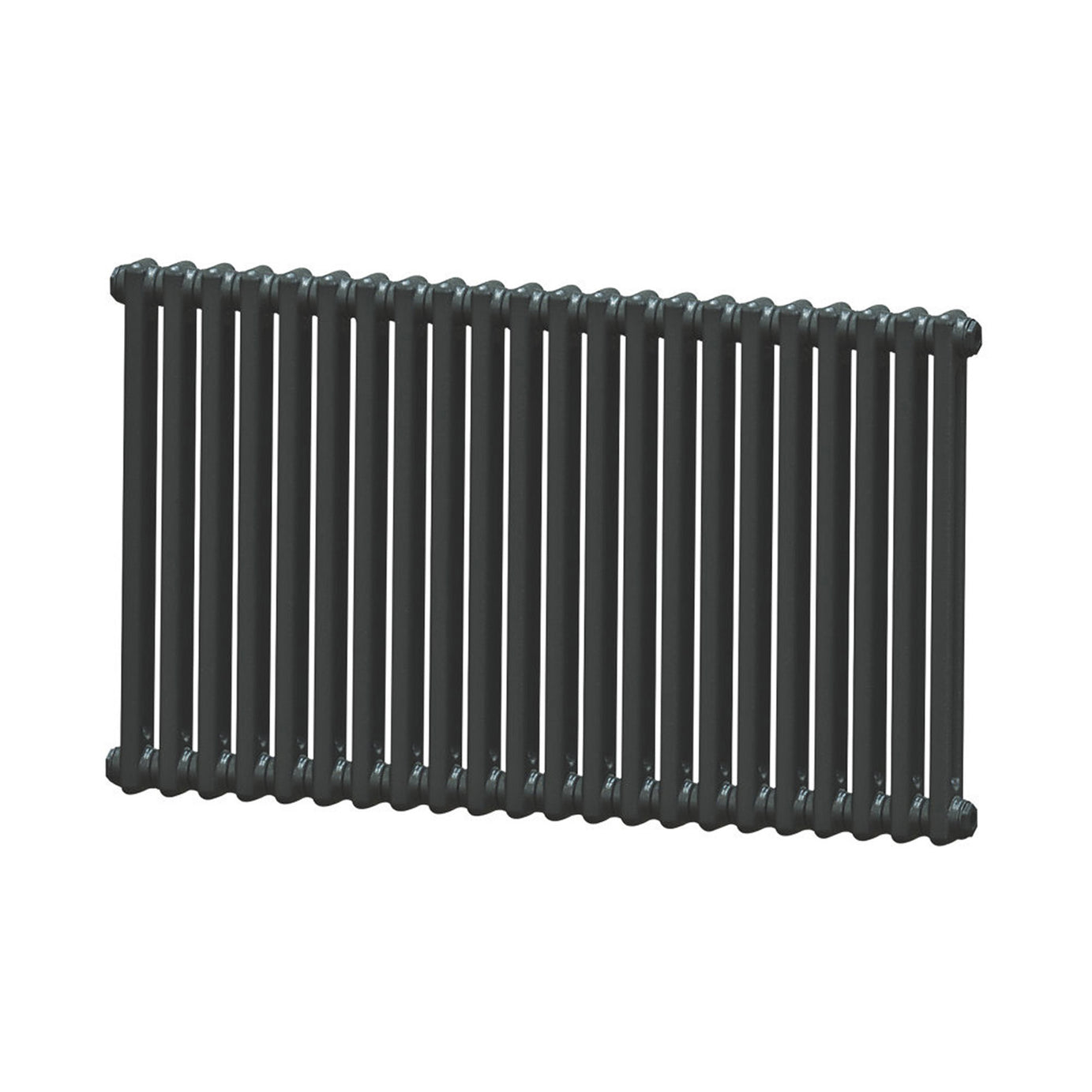 Acova 2 Column Radiator Anthracite Horizontal Traditional (H)60x(W)104.2cm - Image 1