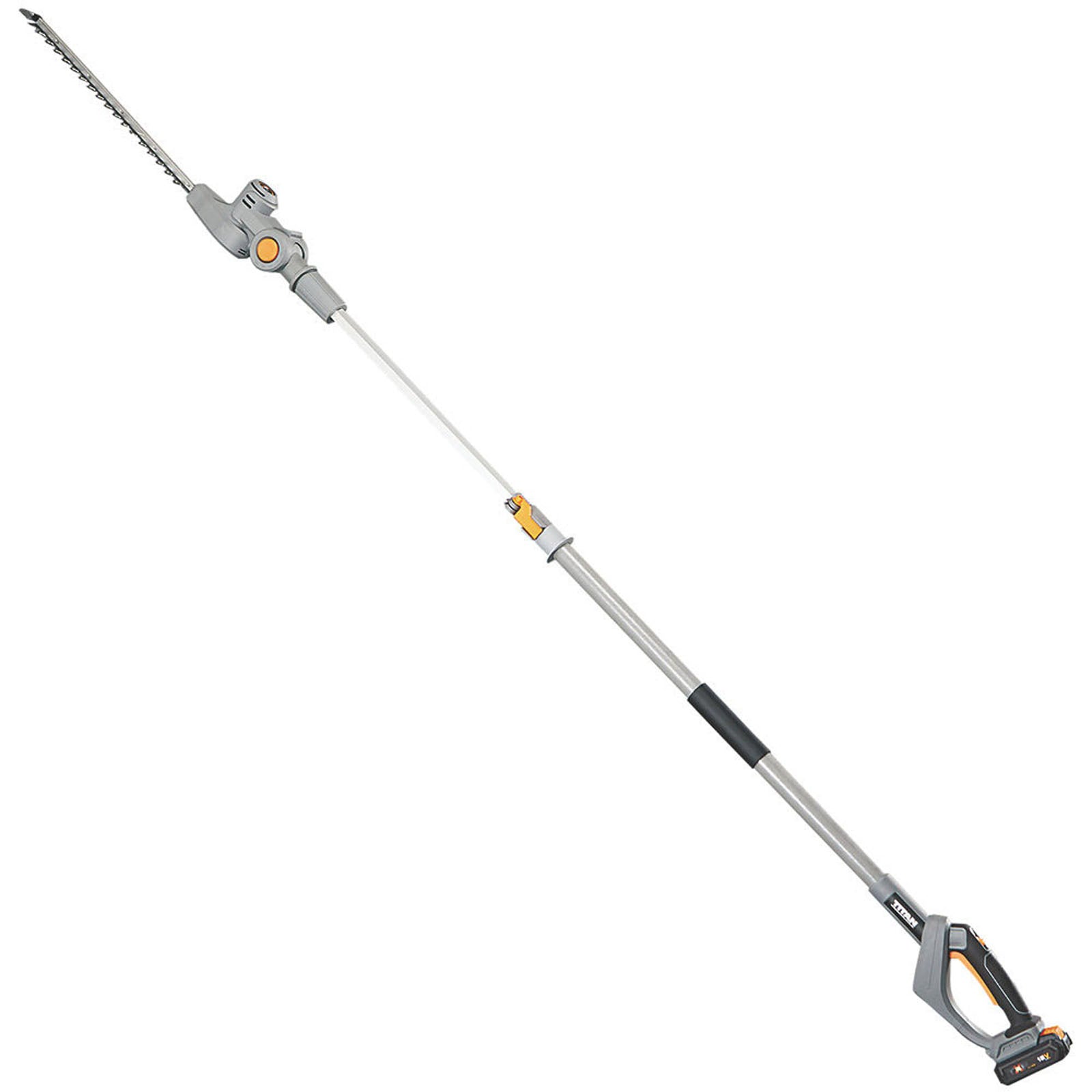 Titan Hedge Trimmer Pole Saw 2 in 1 Cordless 18V 5.0Ah Li-Ion TTT831HDC Pruner - Image 2