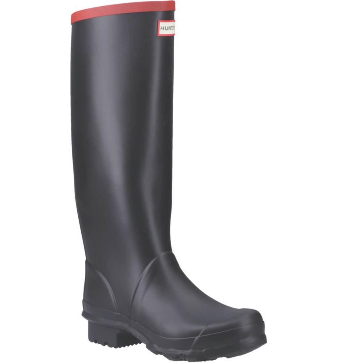 Hunter Wellies Non Safety Unisex Wide Fit Black Wellington Boots Size 10 - Image 1