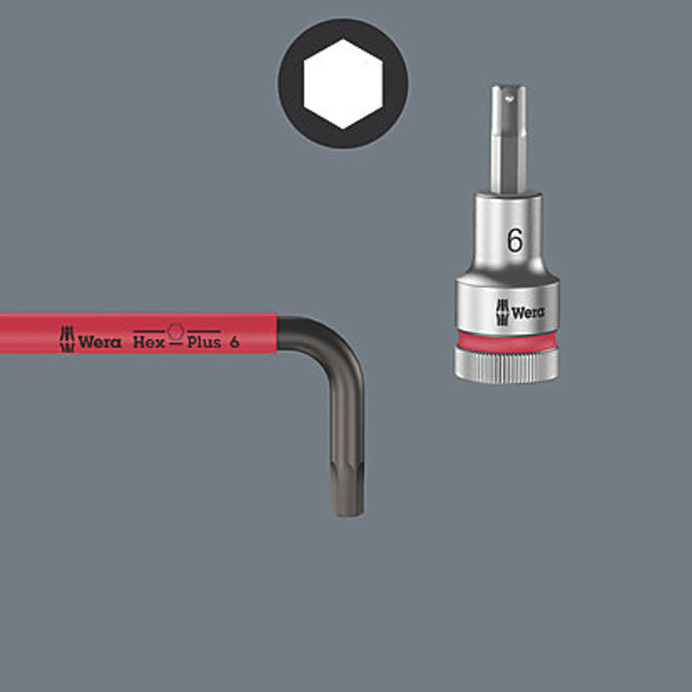 Wera 3950/9 Hex-Plus Multicolour HF Stainless 1 Metric L-Key Set 9 Pcs - Image 4