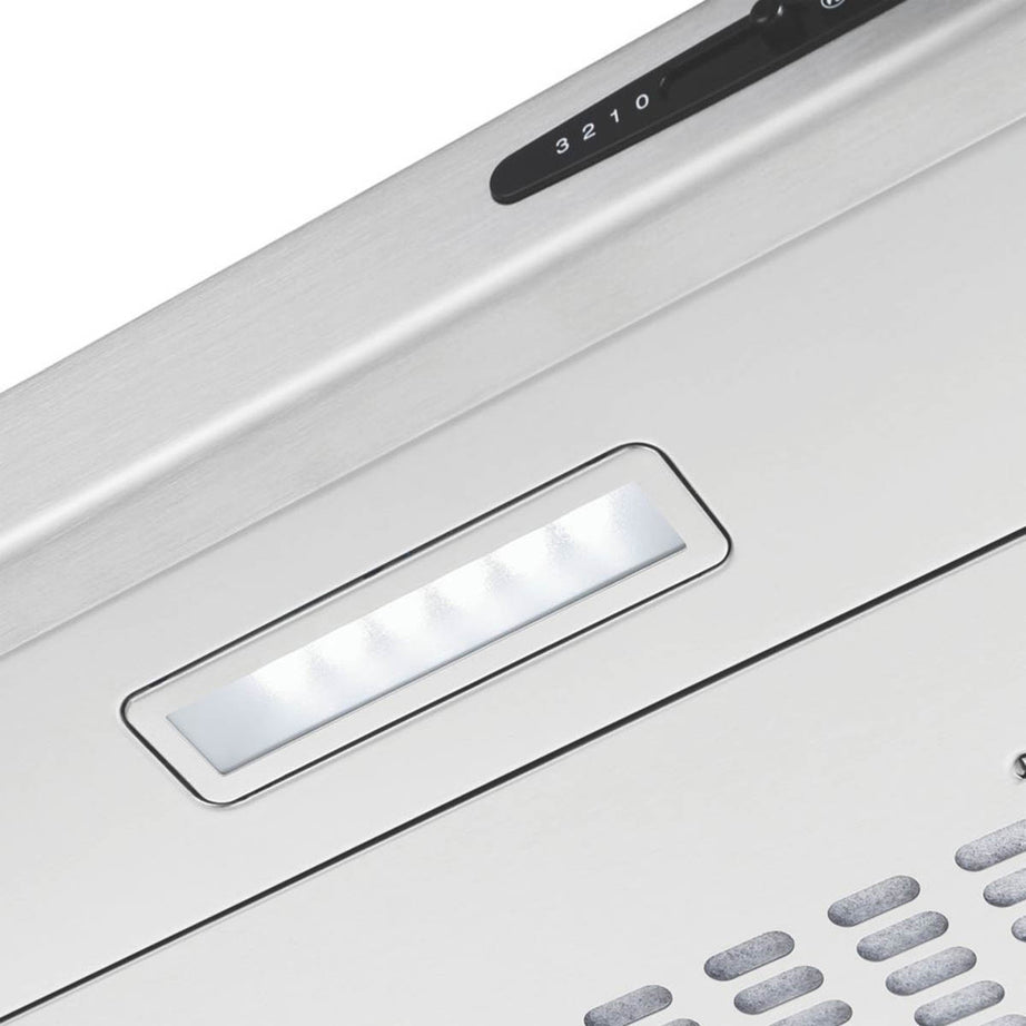 Cooker Hood Kitchen Extractor Stainless Steel 3 Speed Slider Control 600mm - Image 5