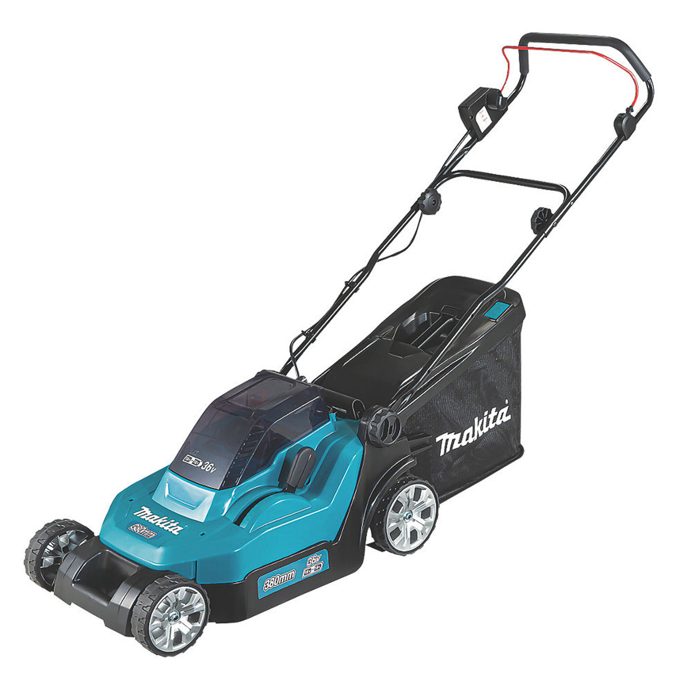 Makita Cordless 38cm Lawn Mower DLM382Z 36V Li-Ion LXT Bare Unit - Image 2