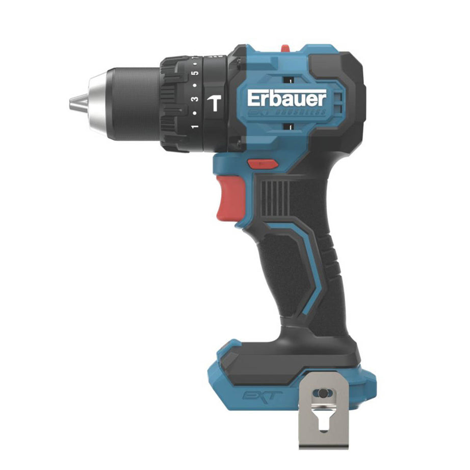 Erbauer Combi Drill Cordless 18V Li-Ion ERI1092COM Brushless Compact Body Only - Image 2