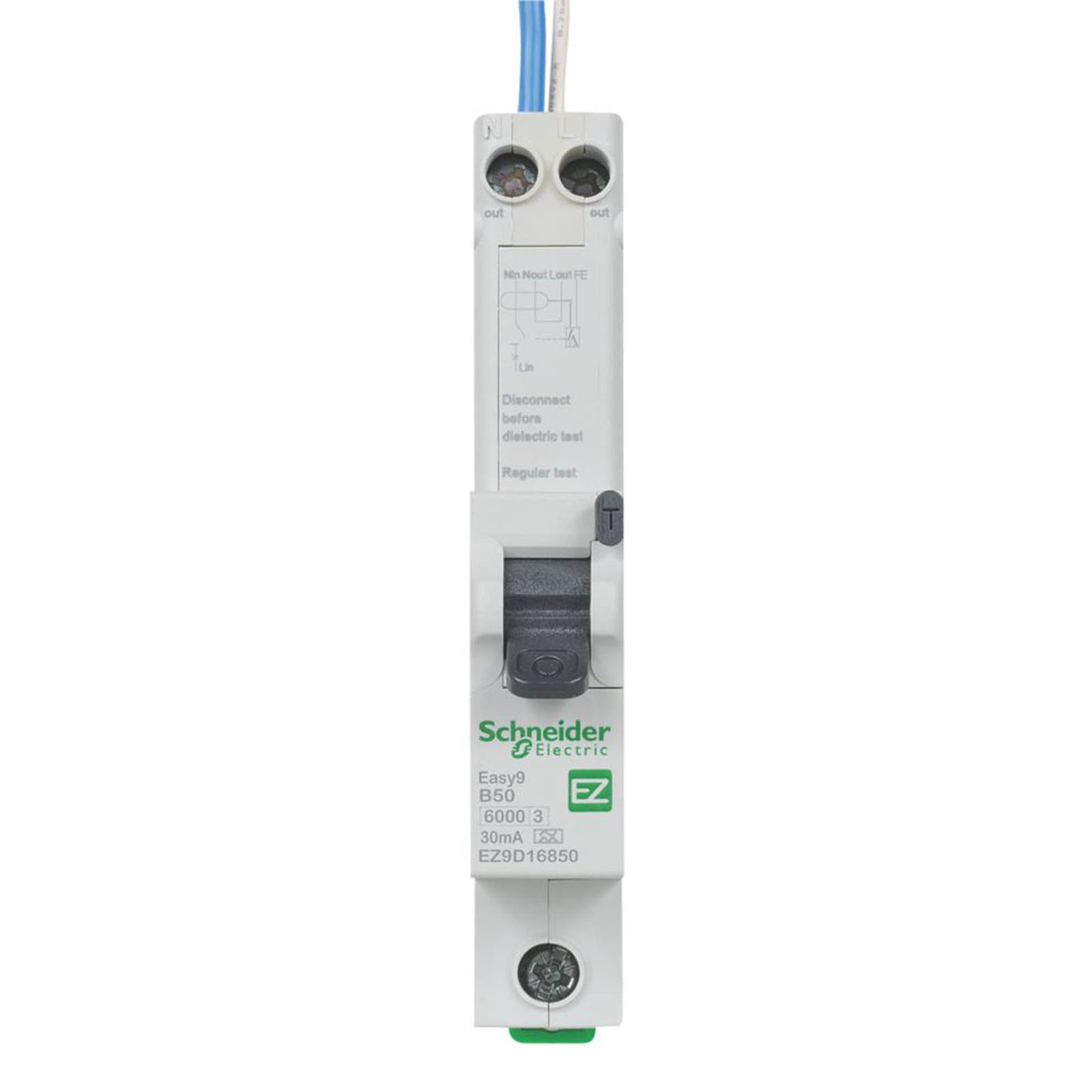 Schneider Electric Easy9 50A 30mA SP Type B  RCBO - Image 2