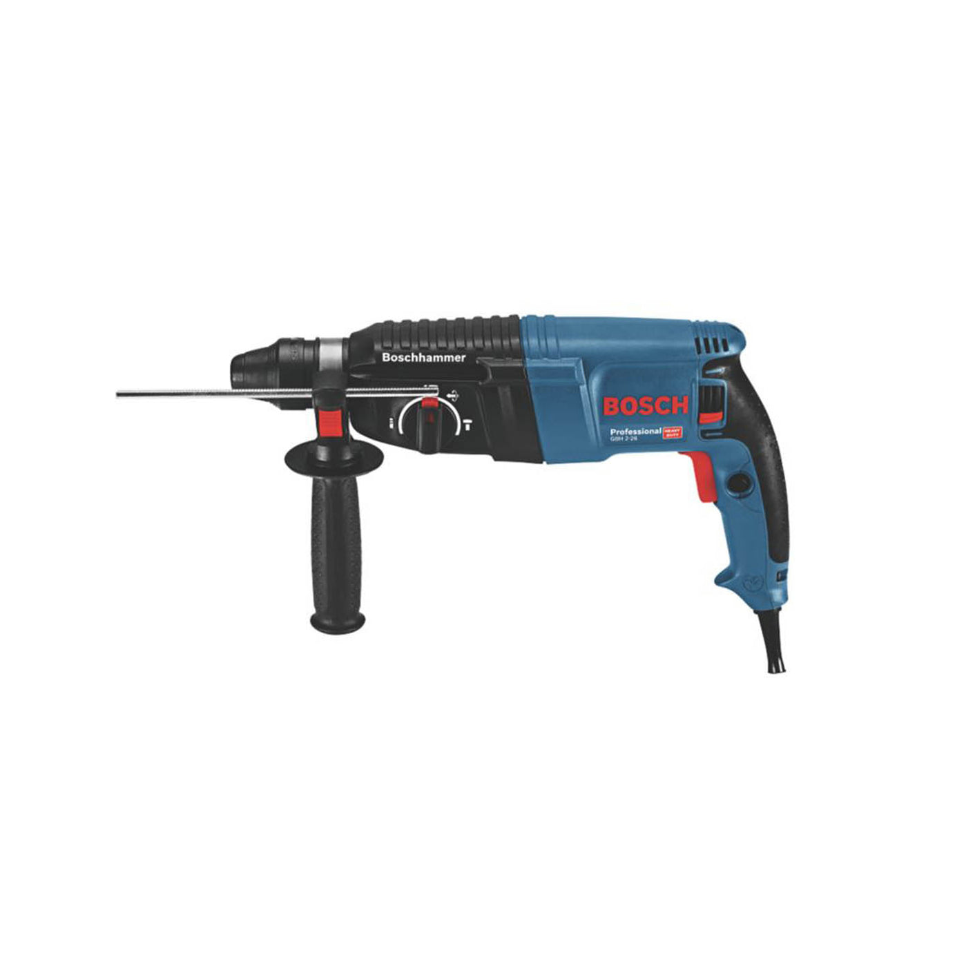 Bosch Hammer Drill SDS Plus Corded Electric Compact Powerful GBH 2-26 2.7kg 240V - Image 2