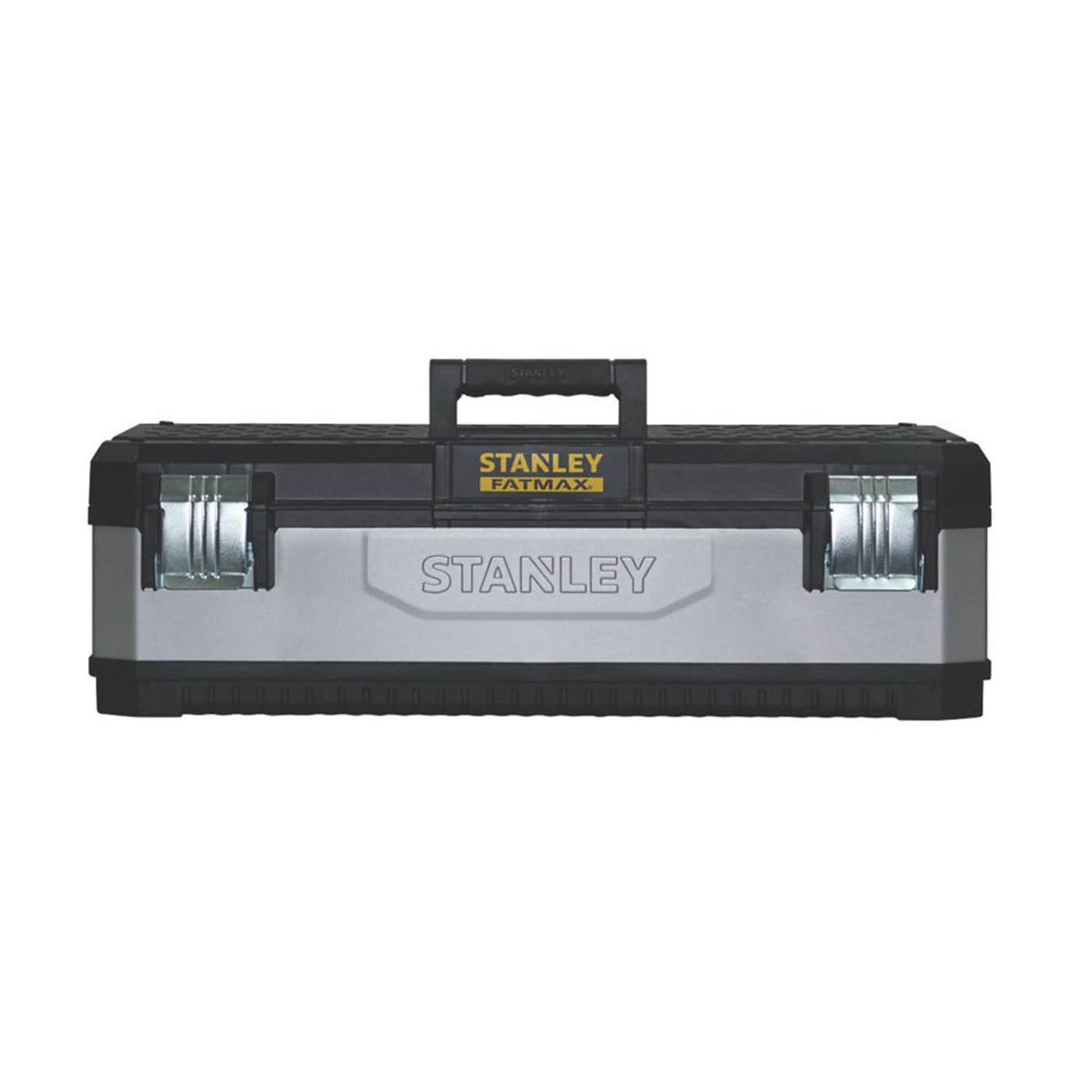 Stanley FatMax Tool Box Black Water Resistant Ergonomic Handle Padlock Loop - Image 1
