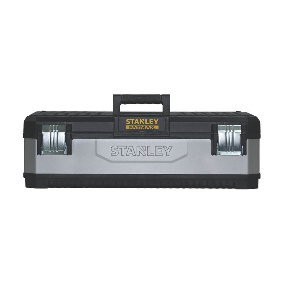 Stanley FatMax Tool Box Black Water Resistant Ergonomic Handle Padlock Loop - Image 1