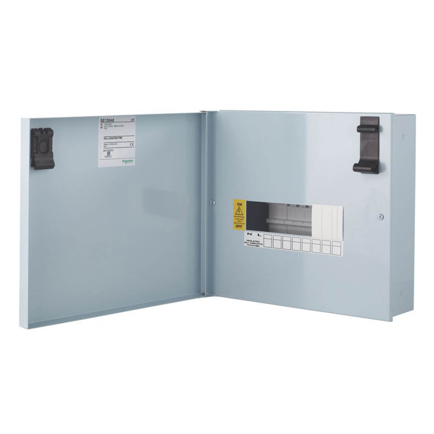 Schneider Electric KQ 8-Way Non-Metered  Distribution Board - Image 1