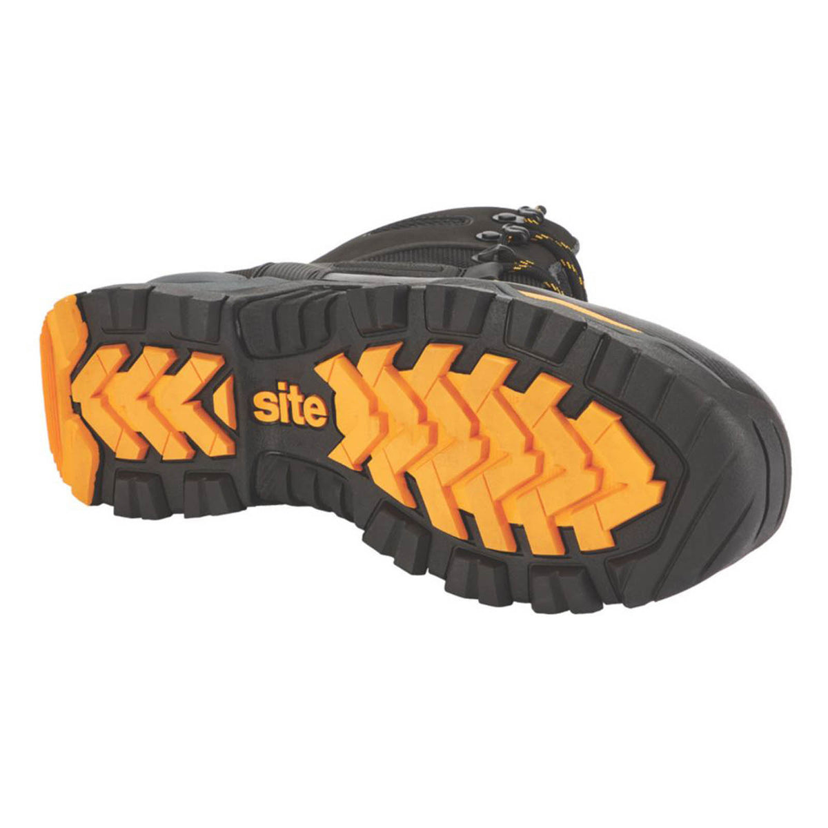 Site Safety Boots Mens Standard Fit Black Work Shoes Aluminium Toe Size 10 - Image 3