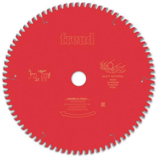 Freud Circular Saw Blade F03FS09891 Multi Material Fine Clean Cut 305x30mm - Image 1