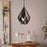 Pendant Ceiling Light Diamond Shape Black/Copper Metal Geometric Vintage Modern - Image 3