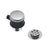 Bristan Bath Clicker Waste with Overflow Chrome - Image 1