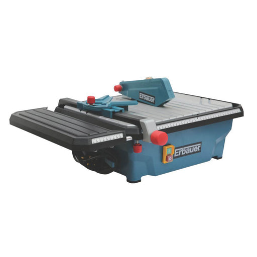 Erbauer Tile Cutter ElectricTC180VI Diamond Blade 180mm Aluminium Table 750W - Image 1