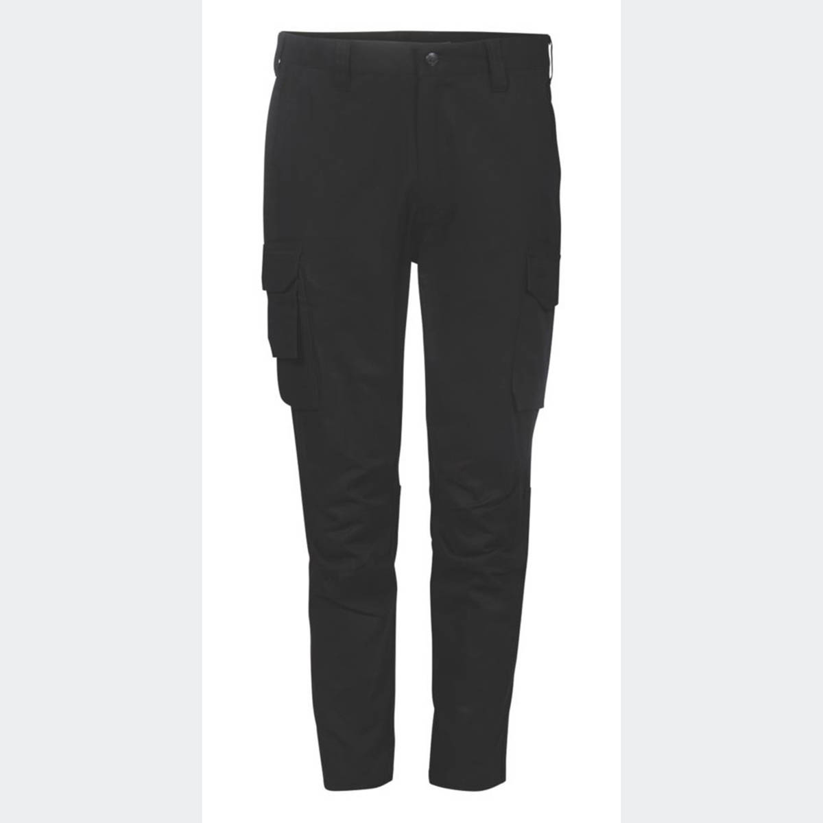 Apache Work Trousers Mens Slim Fit Black Cargo Stretch Multi Pockets 36W 31-33L - Image 1