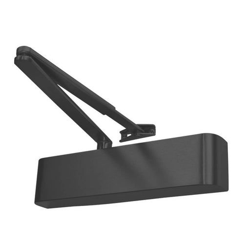 Overhead Door Closer Fire Rated Matt Black Adjustable Interior Easy to Open - Image 1