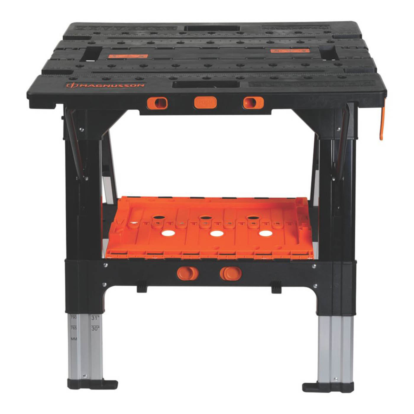 Magnusson Workbench 640mm Plastic Foldable Work Table Portable Heavy Duty - Image 2