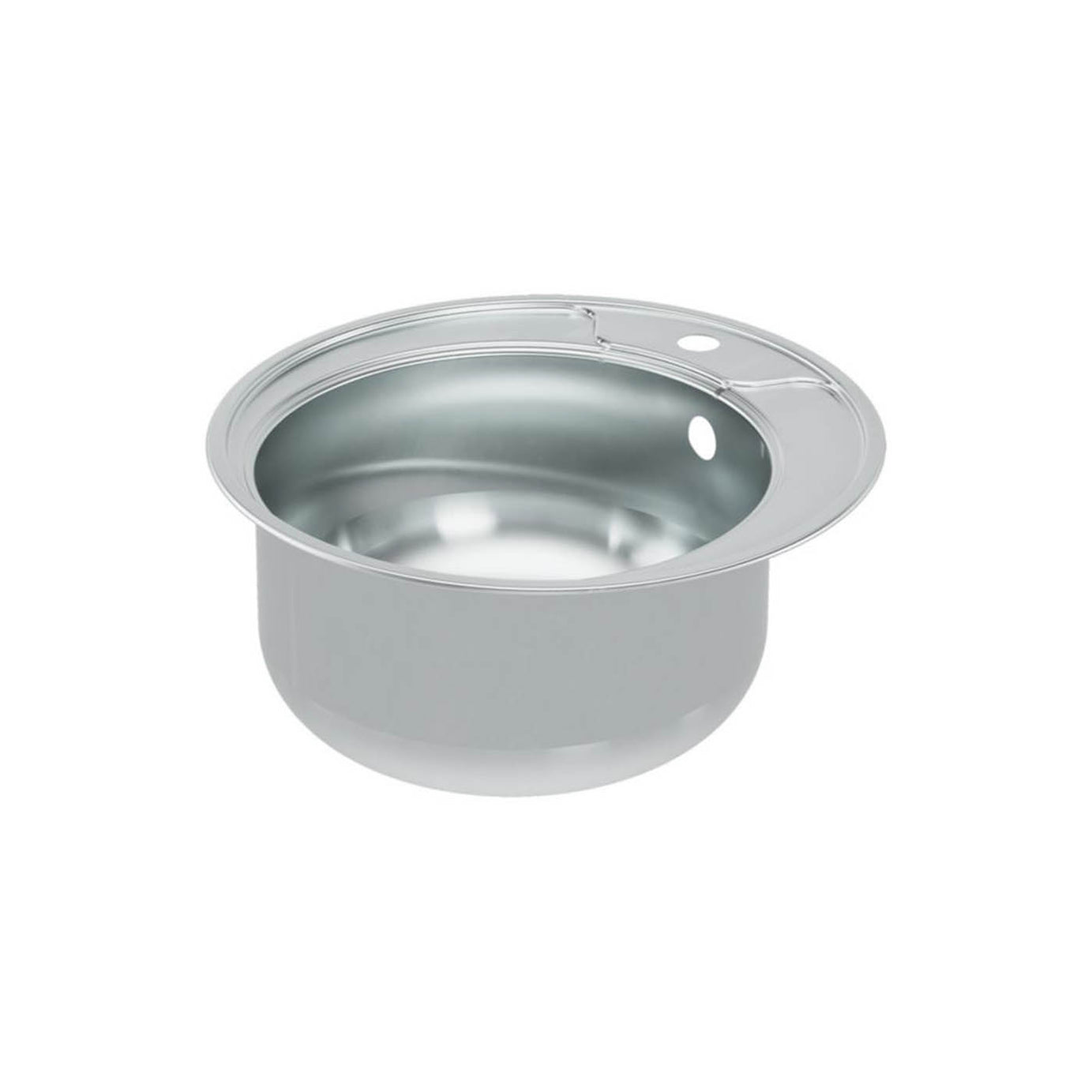Quimby 1 Bowl  Satin Stainless Steel Sink 490mm x 490mm - Image 2