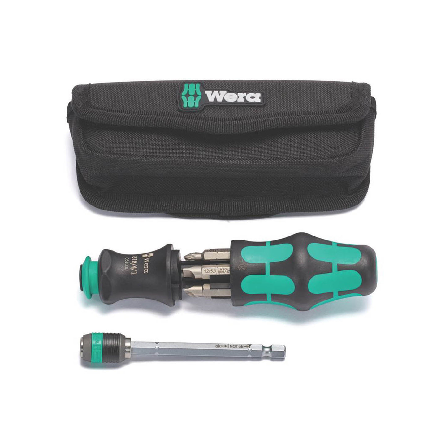 Wera Kraftform Kompakt 20 Interchangeable Screwdriver Set 7 Pieces - Image 1