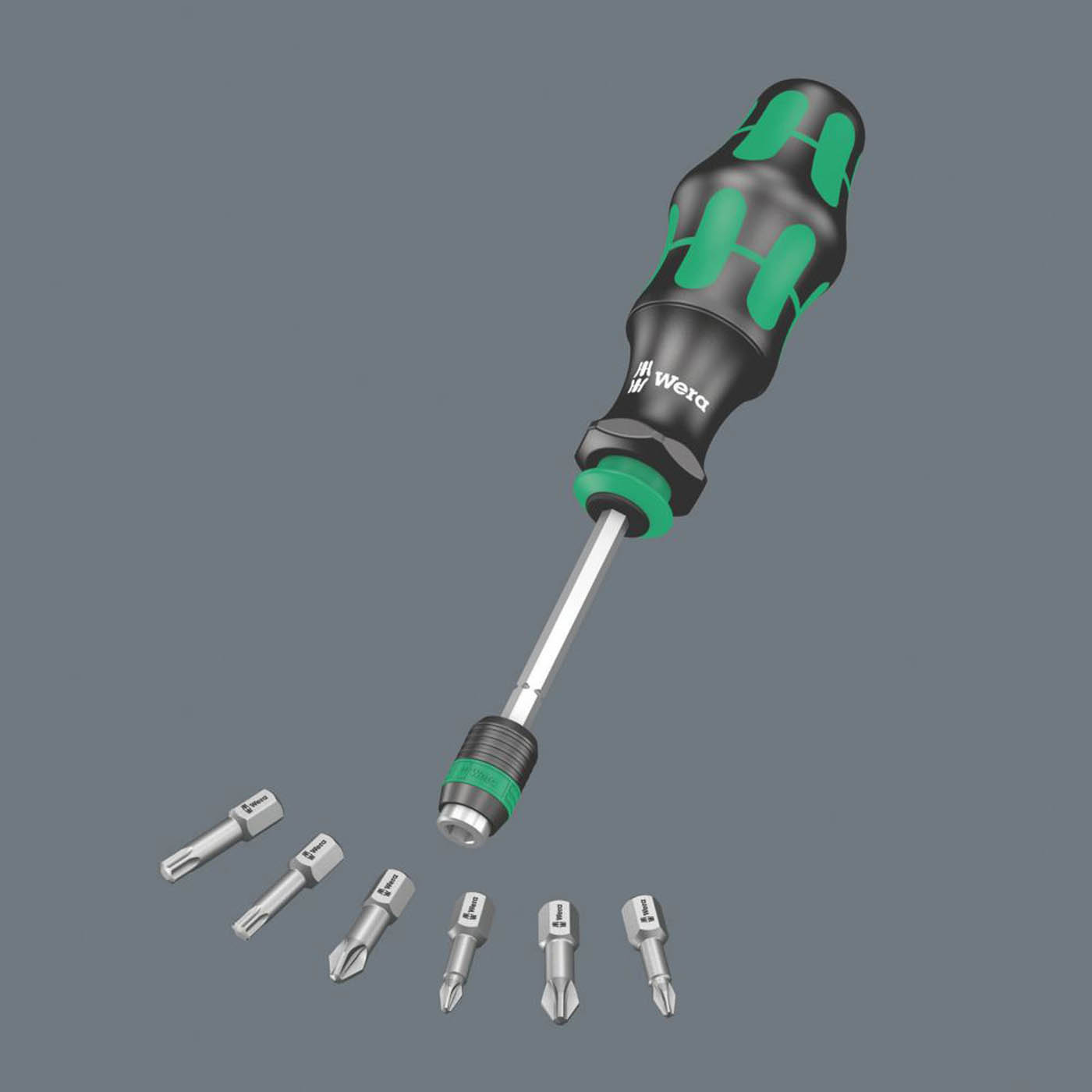Wera Kraftform Kompakt 20 Interchangeable Screwdriver Set 7 Pieces - Image 3