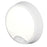 Outdoor LED Bulkhead Round Wall Ceiling With PIR Sensor White 12.5W 1100lm - Image 1