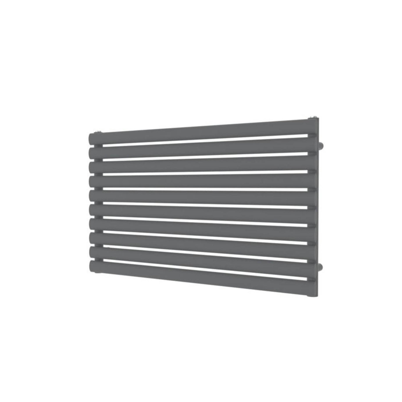 Flomasta  600mm x 1000mm 2189BTU Anthracite Horizontal Designer Radiator - Image 1