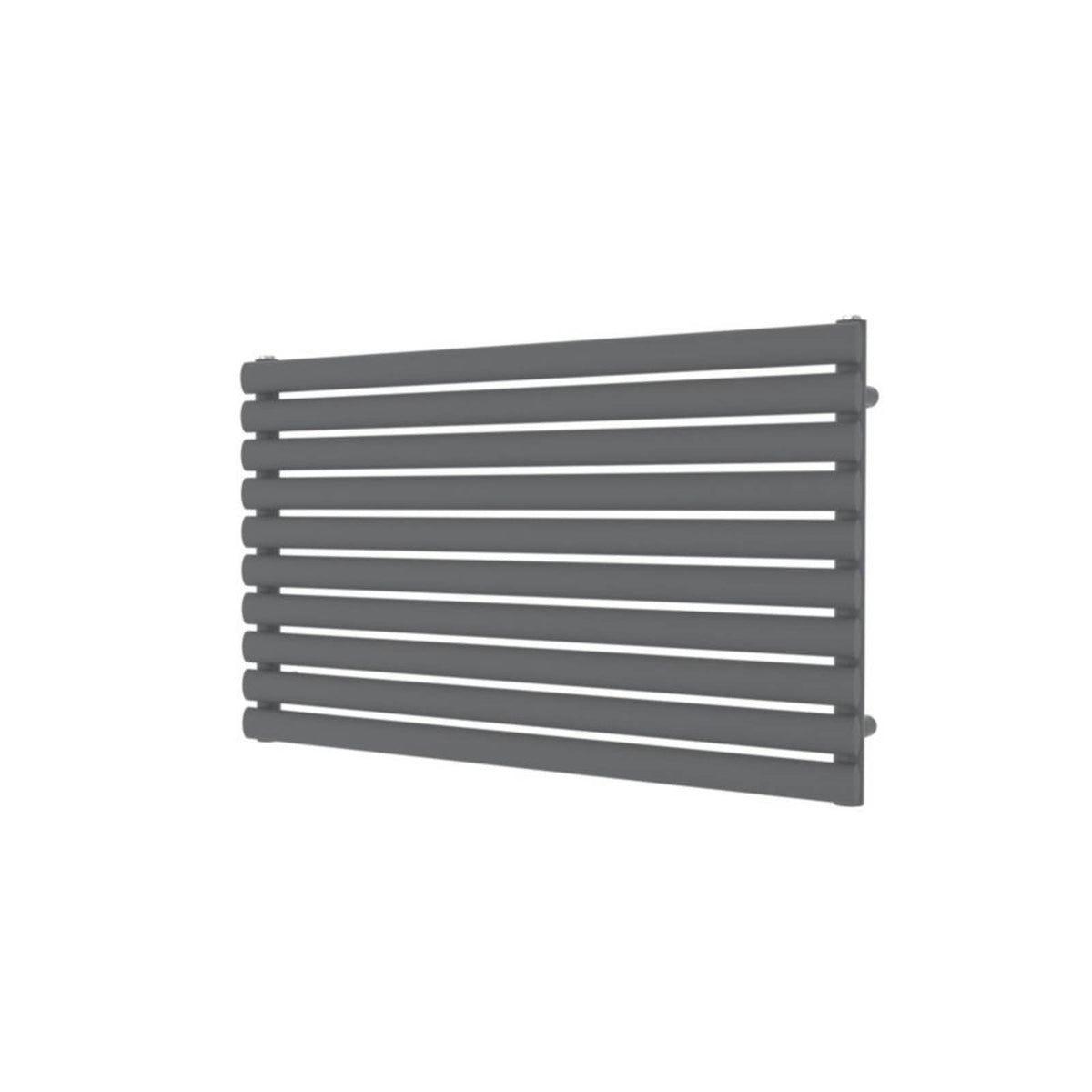 Flomasta  600mm x 1000mm 2189BTU Anthracite Horizontal Designer Radiator - Image 1