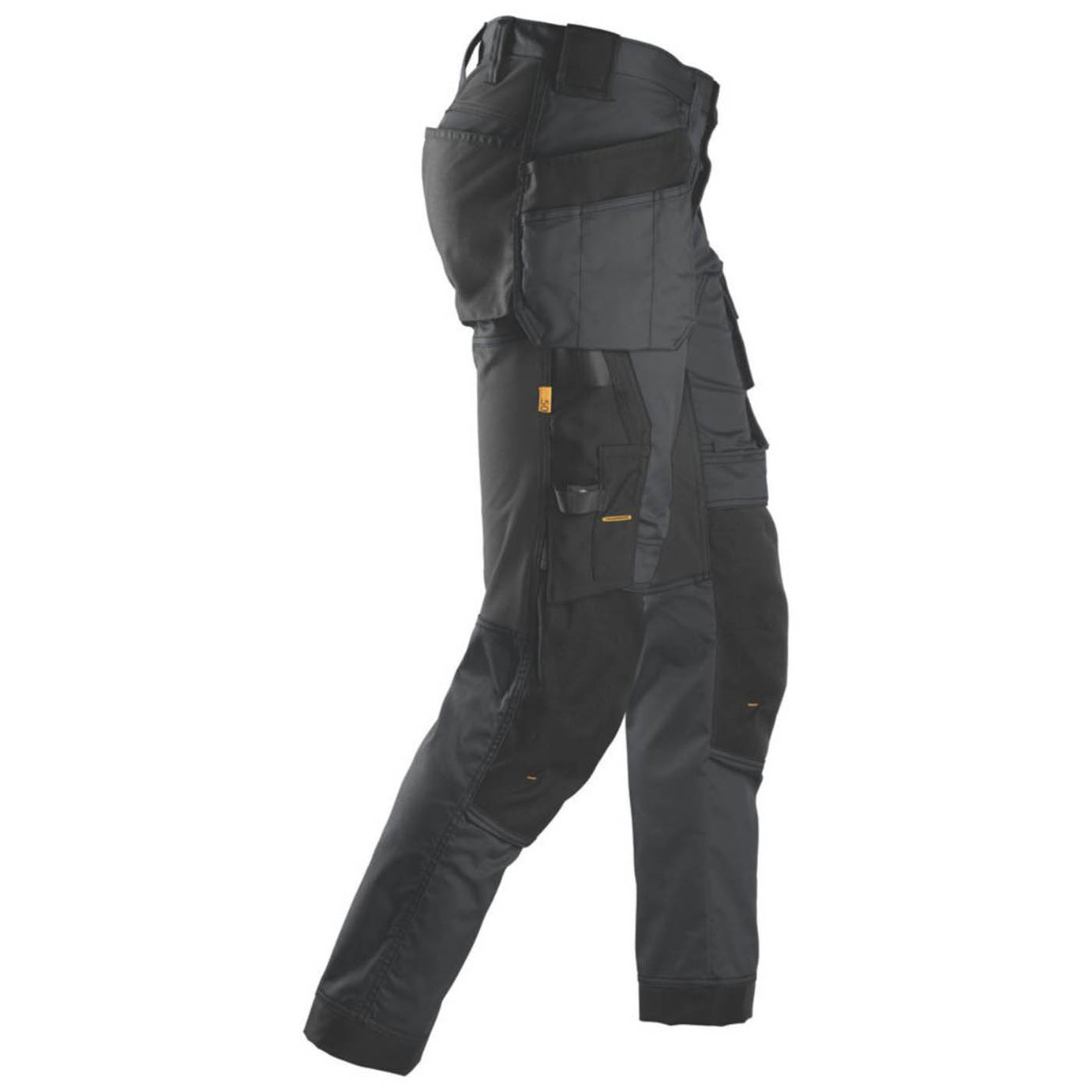 Snickers Work Trousers Mens Slim Fit Grey Stretch Multi Pockets Cargo 38W 35L - Image 3