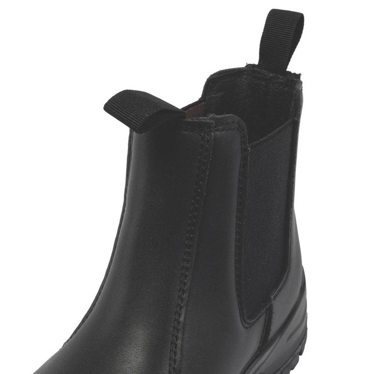 Apache Safety Dealer Boots Unisex Wide Fit Black Work Shoes Composite Toe Size 6 - Image 2