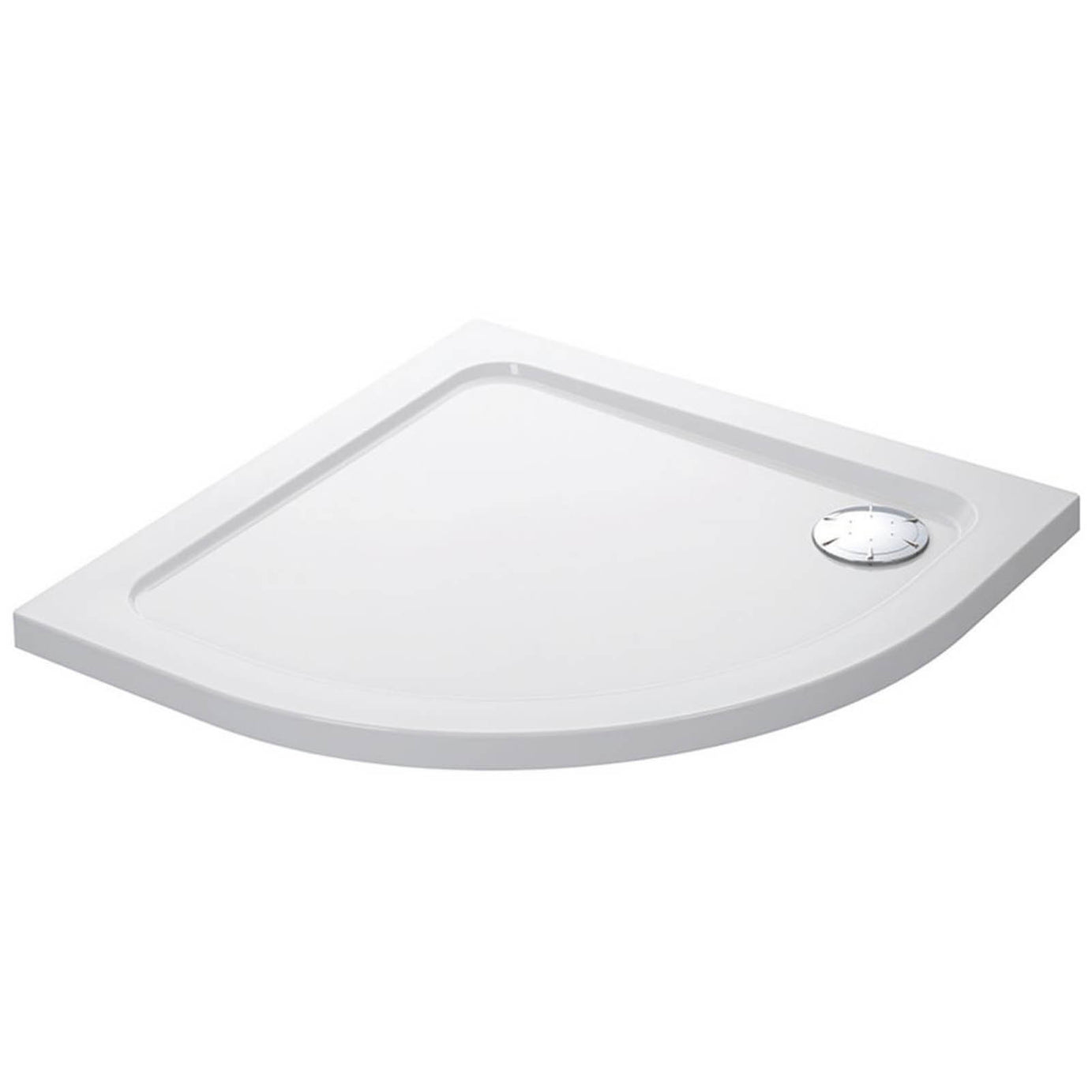 Mira Flight Low Quadrant Shower Tray White 900 x 900 x 40mm - Image 2