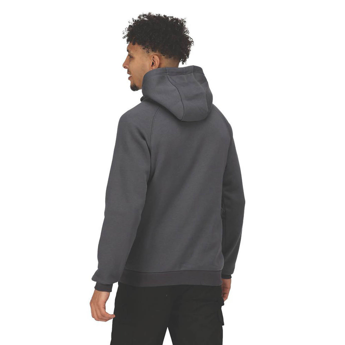 Regatta Work Hoodie Mens Grey Pro Overhead Hooded Jumper Medium 40in Chest - Image 4