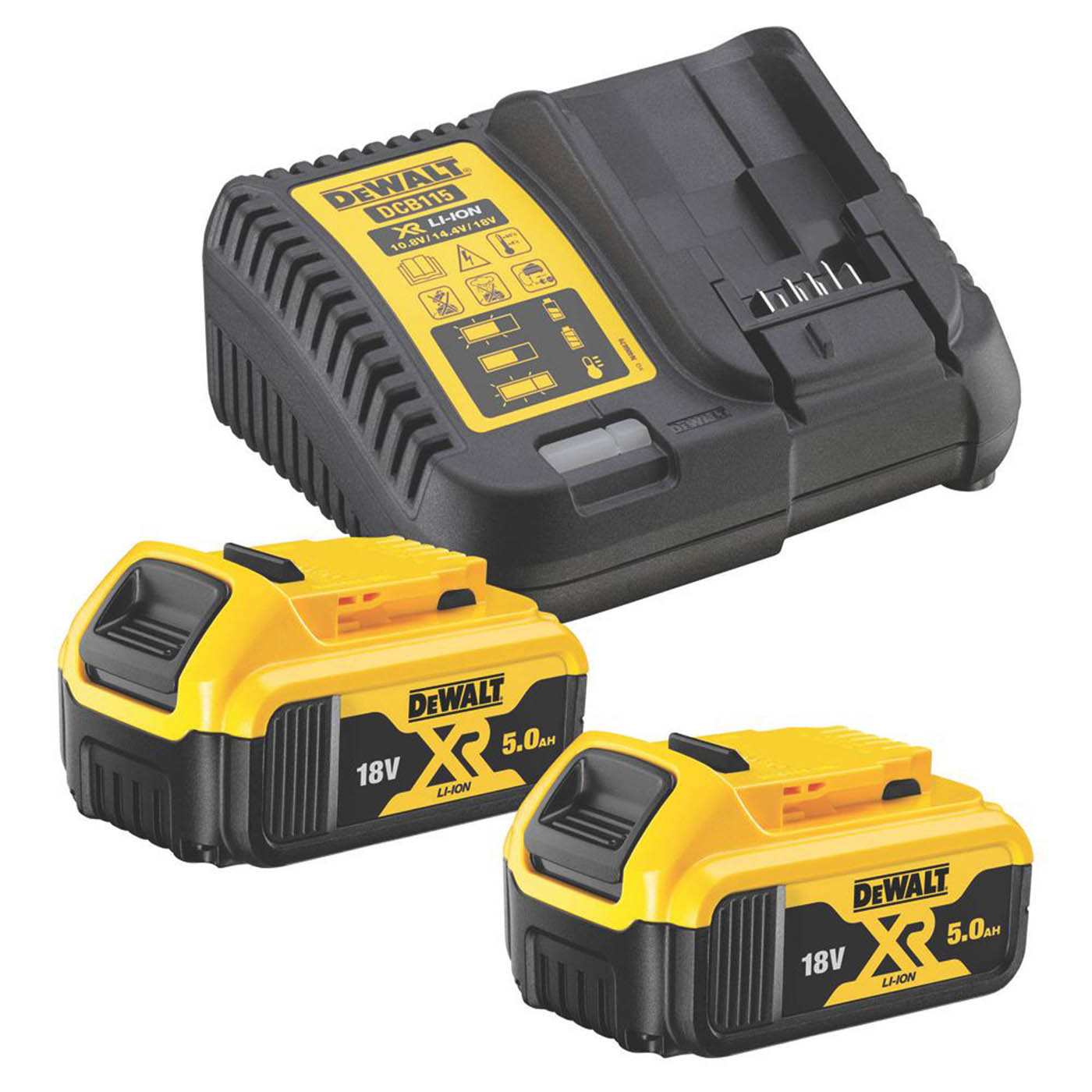 DEWALT Cordless Nail Gun Concrete/Steel DCN890P2-GB 57mm 18V 2 x5.0Ah Li-Ion XR - Image 3