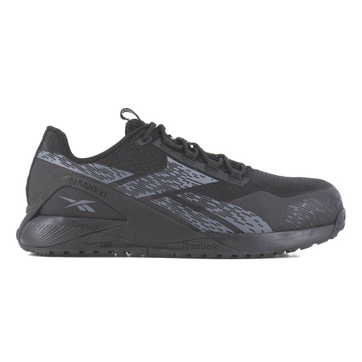 Reebok Safety Trainers Unisex Wide Fit Black Work Shoes Composite Toe Size 8 - Image 2