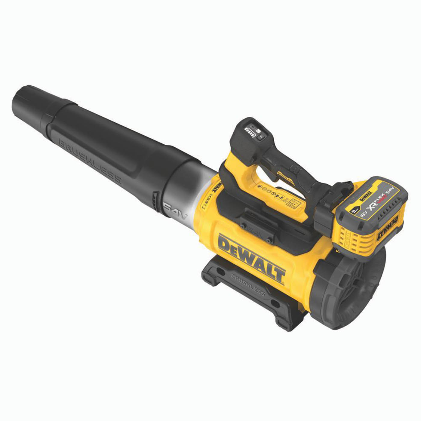 DEWALT Cordless Axial Leaf Blower DCMBL777X1-GB  54V 1 x 9Ah Li-Ion XR FlexVolt - Image 4