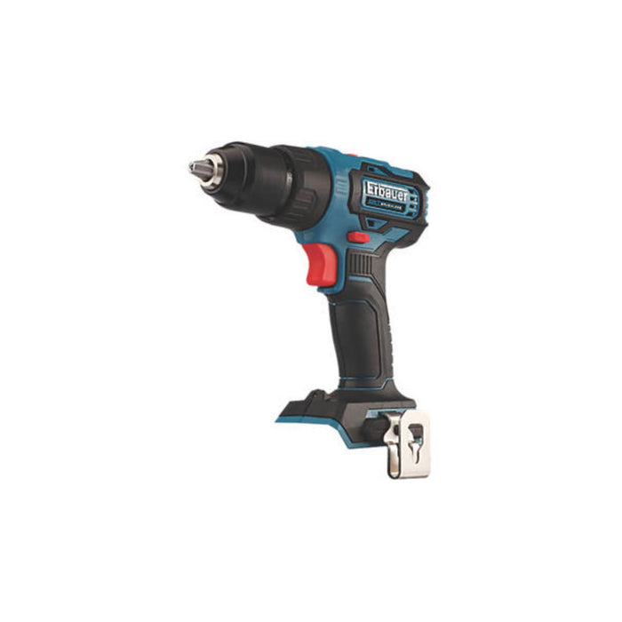 Erbauer Drill Driver Cordless 18V Li-Ion EDD18-Li-2 Brushless Compact Body Only - Image 1