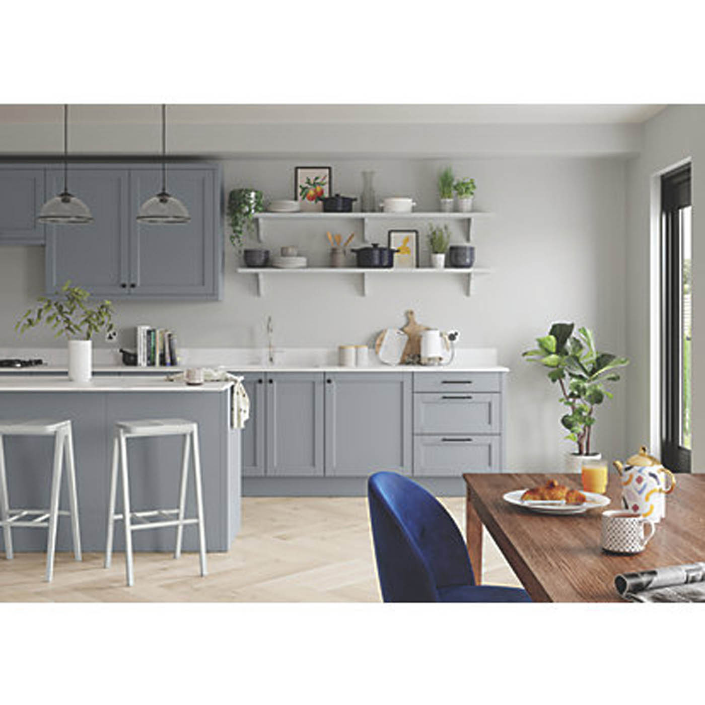 Dulux  Matt Goose Down Emulsion Paint 2.5Ltr - Image 4