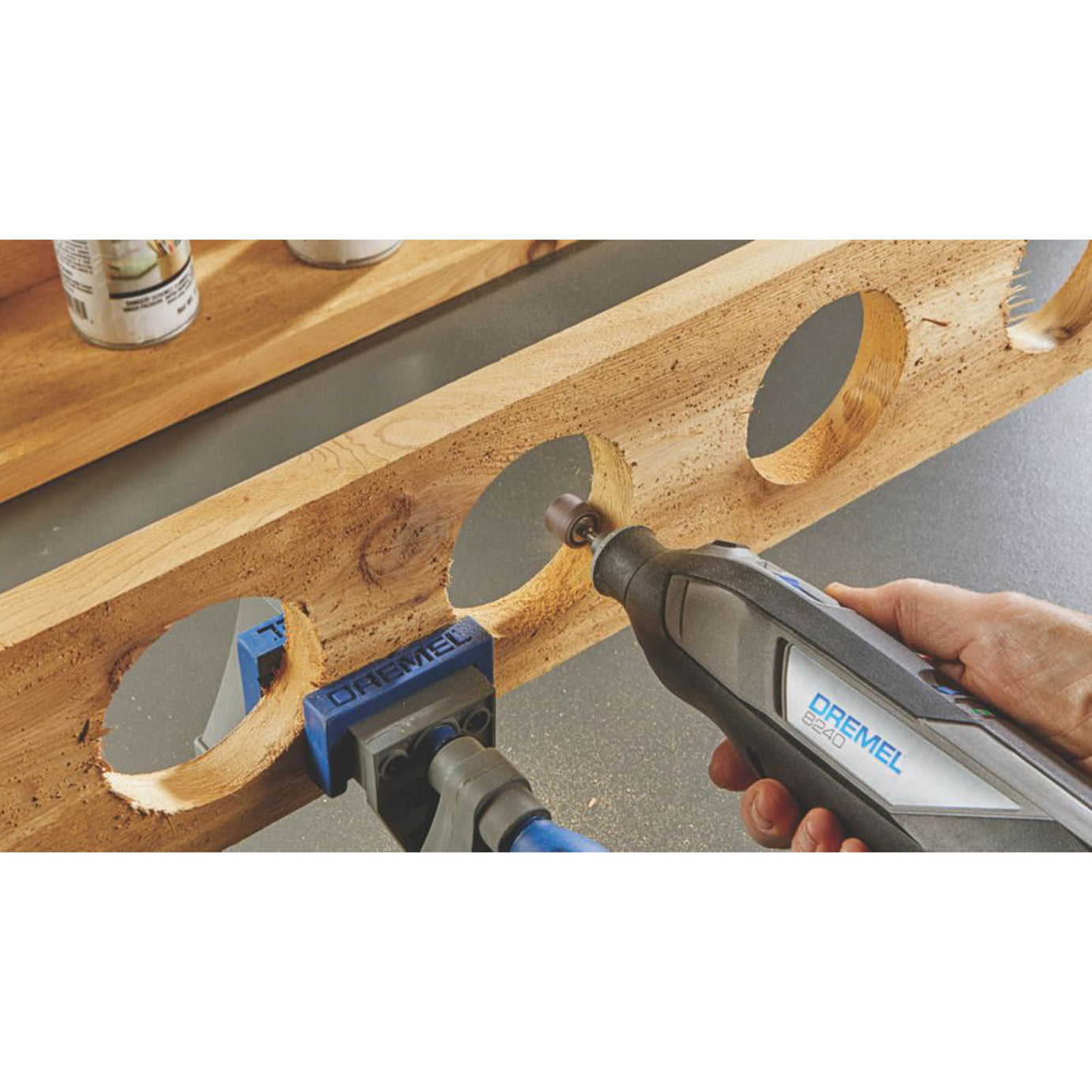 Dremel Multi-Tool Cordless 12V 2.0Ah Li-Ion F0138240JB Accessories Compact - Image 5