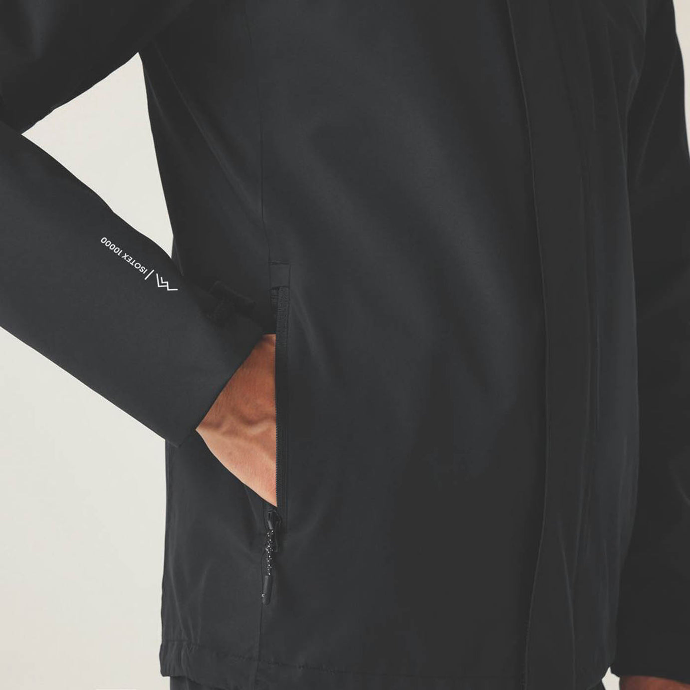 Regatta Work Jacket Mens Black Waterproof Hooded Coat Large Size 42in Chest - Image 6