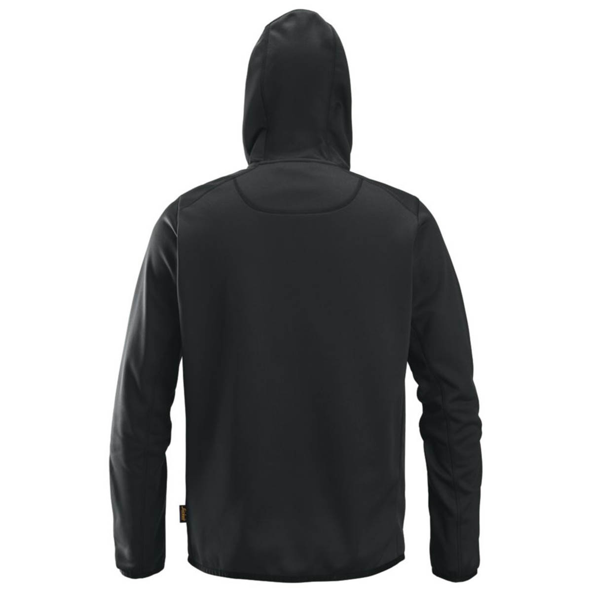 Snickers Work Hoodie Mens Black Full Zip Breathable Pockets Medium 39" Chest - Image 2