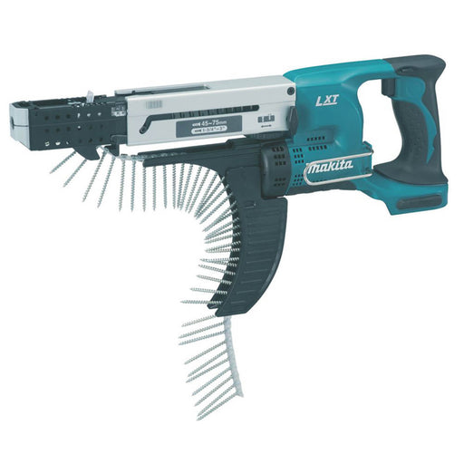 Makita Auto-Feed Screwdriver Cordless Compact DFR750Z 18V Li-Ion Body Only - Image 1