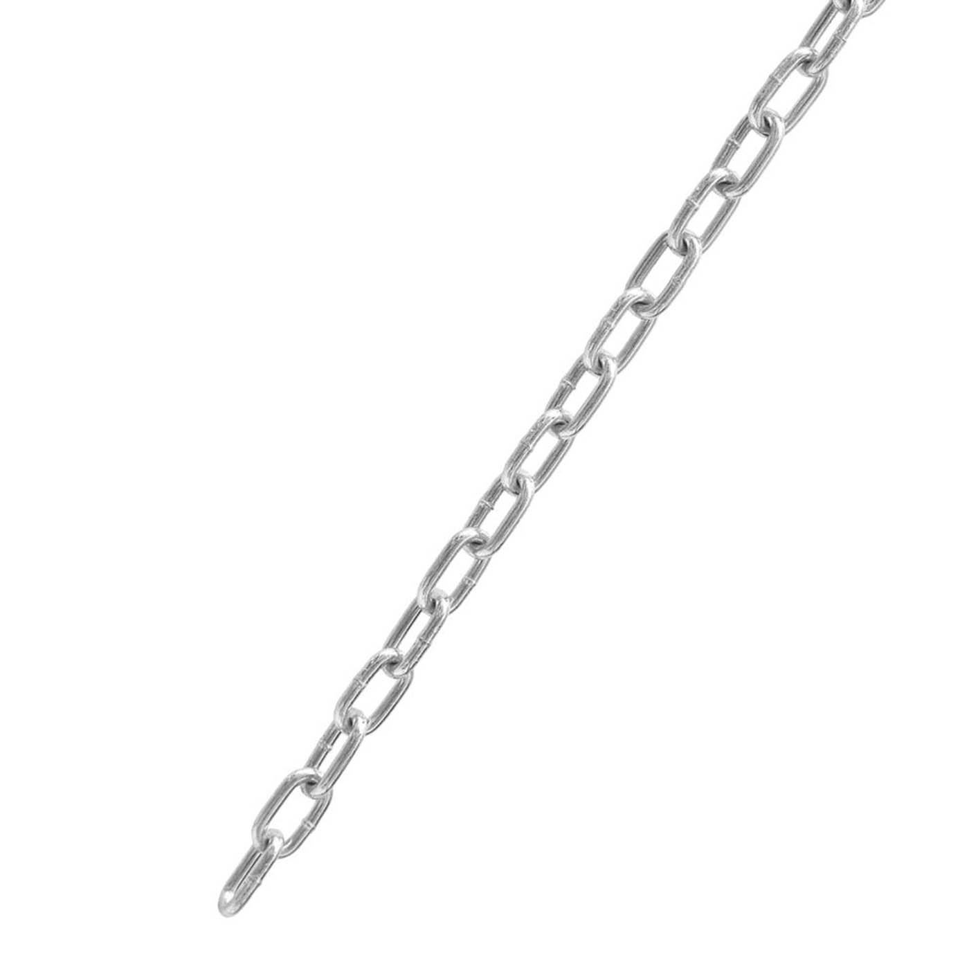 Short Link Chain Steel Side Welded Indoor Outdoor Zinc Plated Heavy Duty 8mmx10m - Image 2