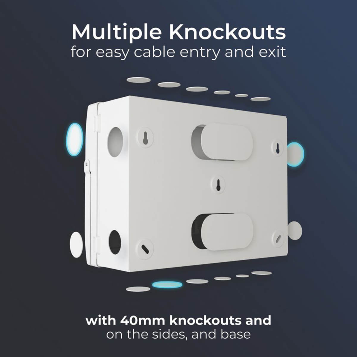 BG Consumer Unit SPD CF12MS9-01 9-Module 9-Way Part-Populated 100A Main Switch - Image 6
