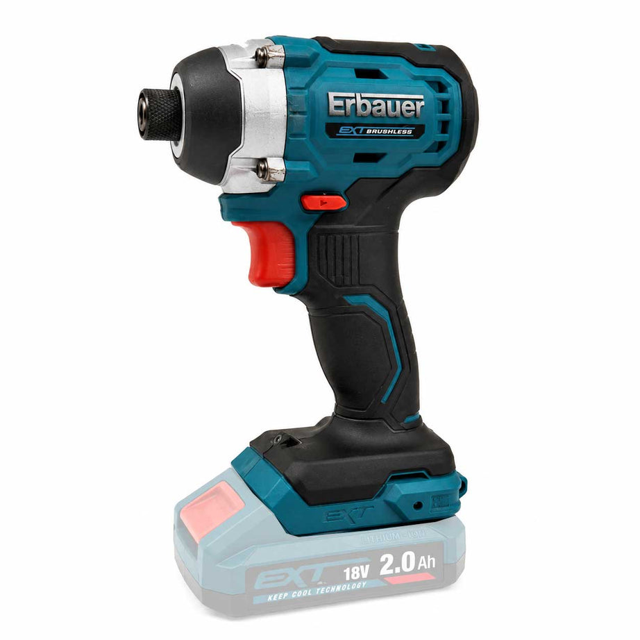 Erbauer Impact Driver ECID18-Li Cordless Keyless Compact Powerful Body Only - Image 1
