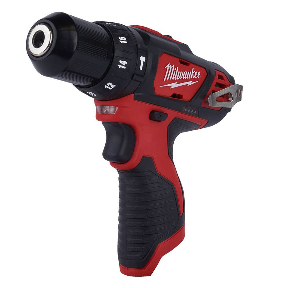 Milwaukee Combi Hammer Drill Cordless 12V Li-Ion M12BPD Sub Compact Body Only - Image 8