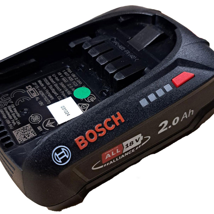 Bosch Battery 2Ah 18V Li-ion PBA18V For PowerForAll GREEN Tools Compact - Image 2