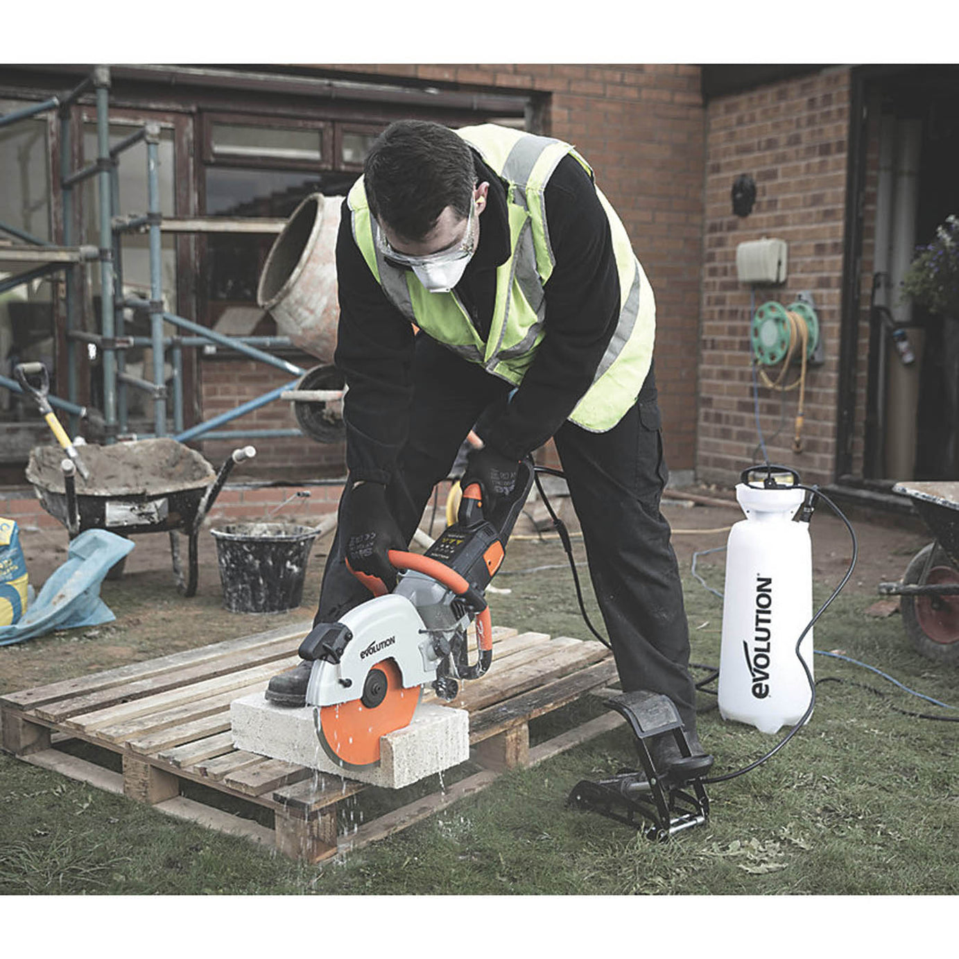 Evolution Disc Cutter Electric R300DCT 300mm Dry Use Only Heavy Duty 2400W - Image 5
