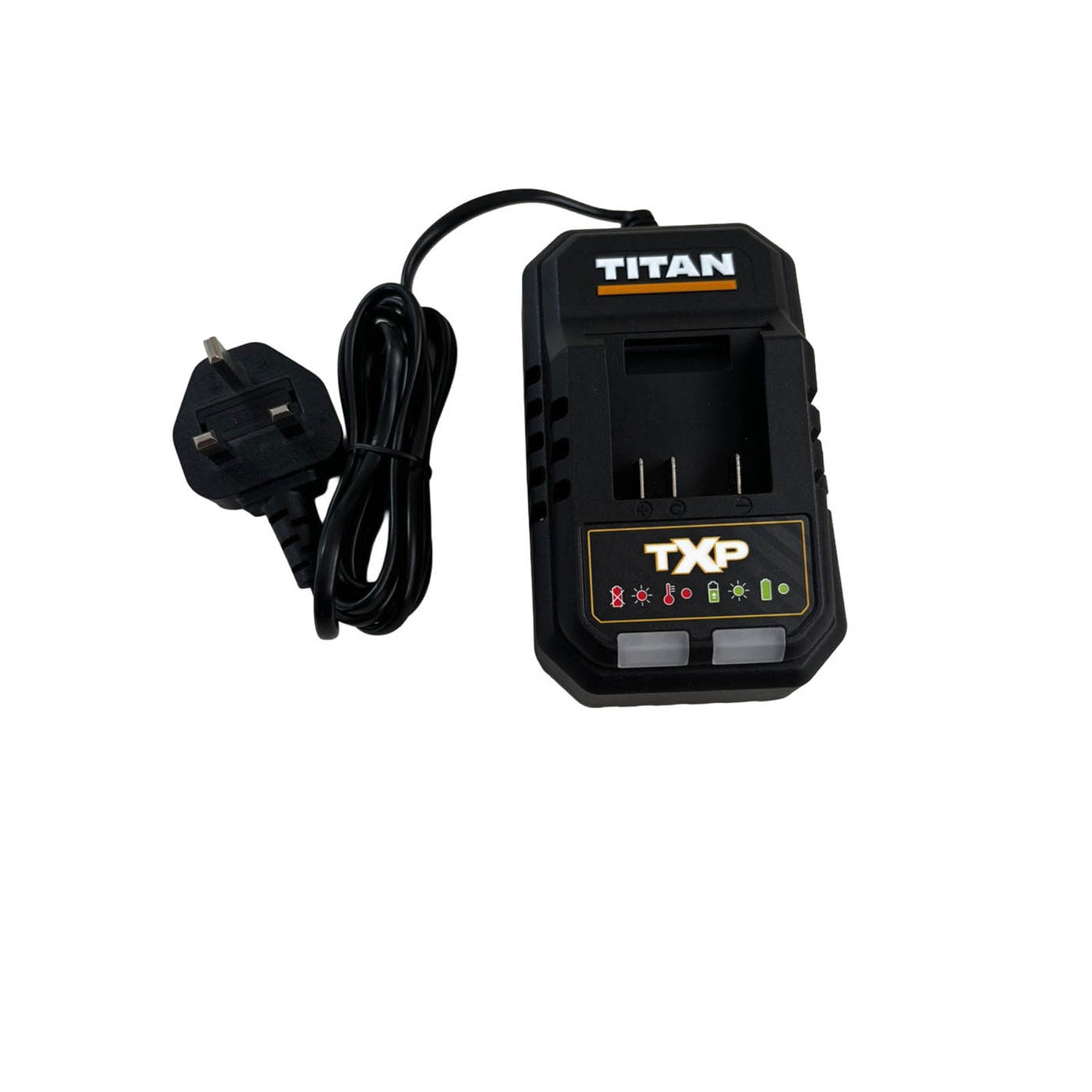 Titan Battery Charger TXP 18V 2.4A TTB1472CHR Li-Ion Compact LED Indicator - Image 3